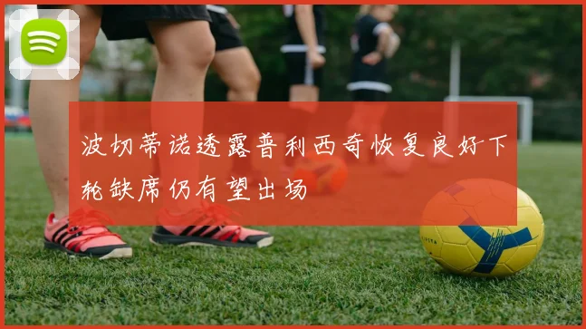 波切蒂诺透露普利西奇恢复良好下轮缺席仍有望出场